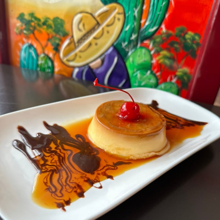 Flan Napolitano.
