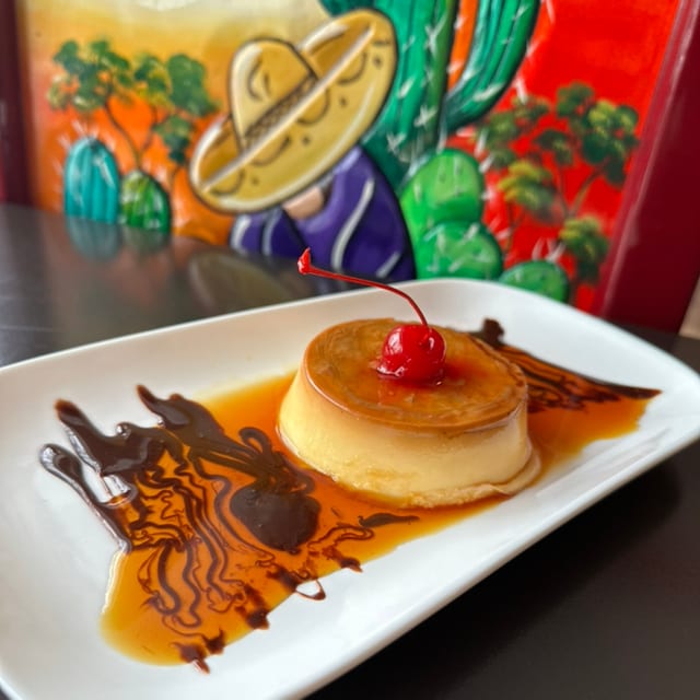 Flan Napolitano.