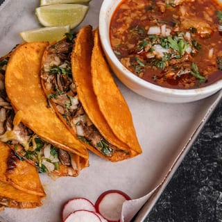 Birria or Dipping Tacos