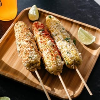 "The Elote Trio” (Corn on the Cob)